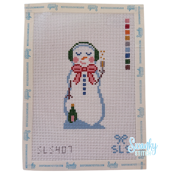 Champagne Snow Woman