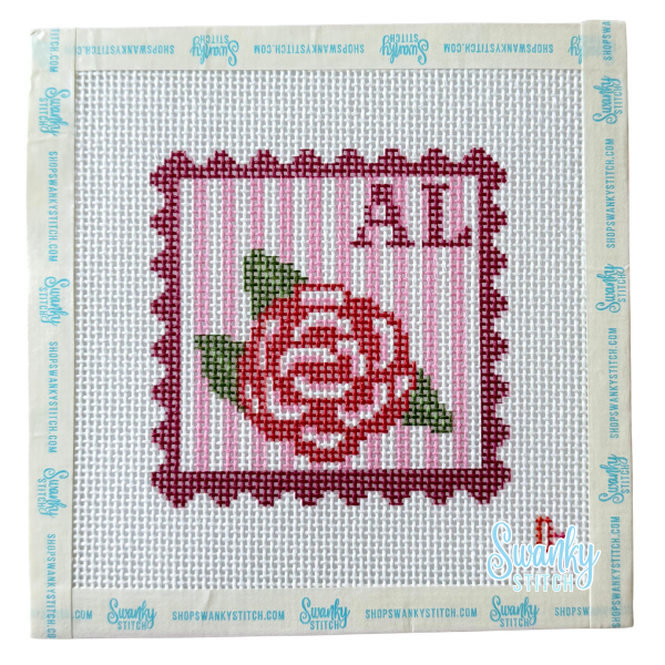 Postmarked: Alabama Needlepoint Canvas