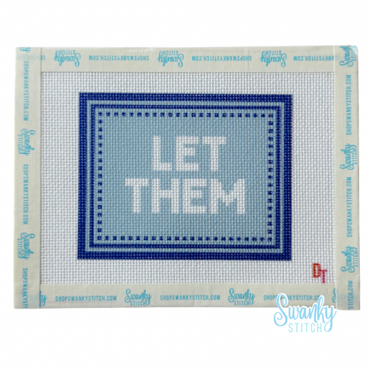 Let Them Needlepoint Canvas