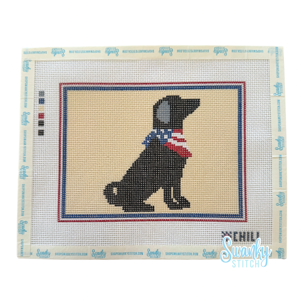Patriotic Dog