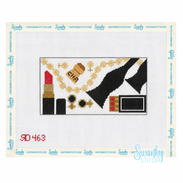 Black Tie Clutch Insert