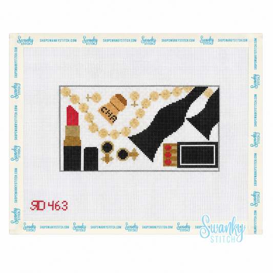 Black Tie Clutch Insert