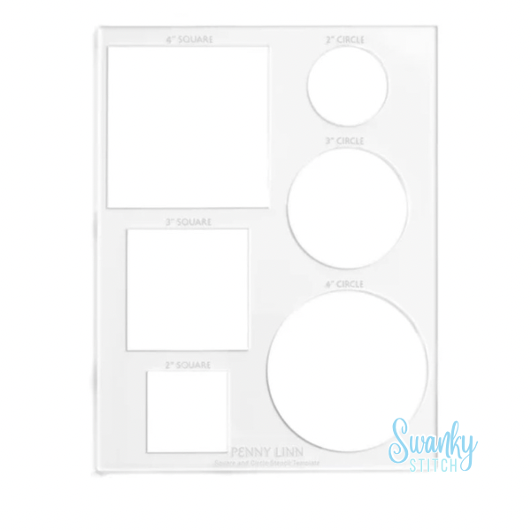 Acrylic Stencil Set