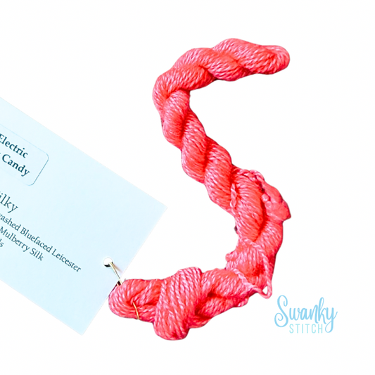 BFL Silky Electric Pink Candy