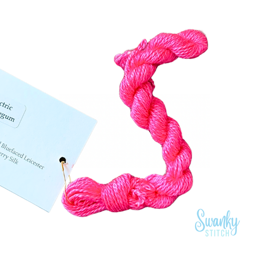 BFL Silky Electric Bubblegum