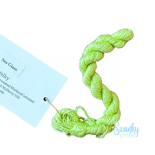 BFL Silky Sea Glass