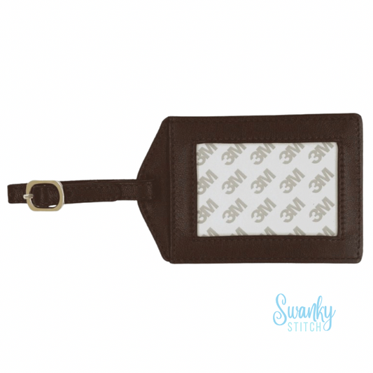 Leather Luggage Tag