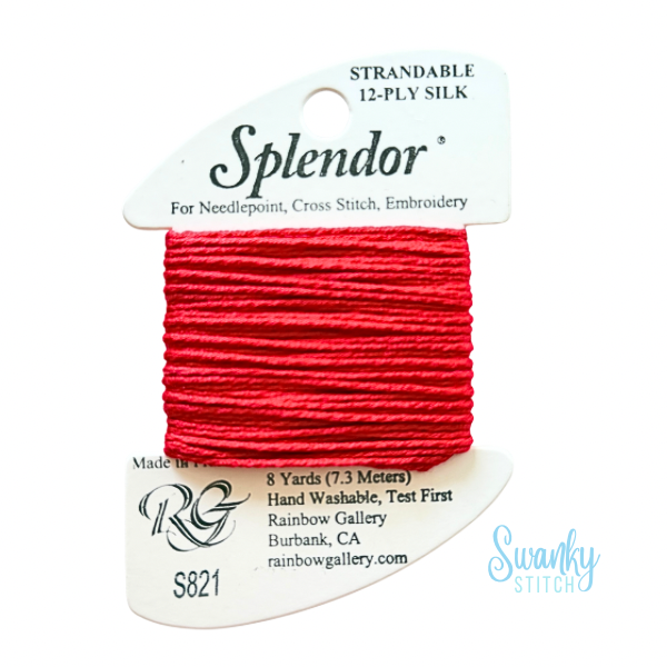 Splendor S821 Medium Red