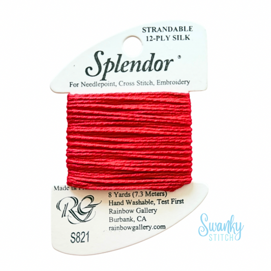 Splendor S821 Medium Red