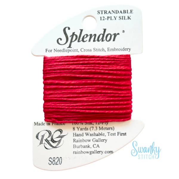 Splendor S820 Ruby Red