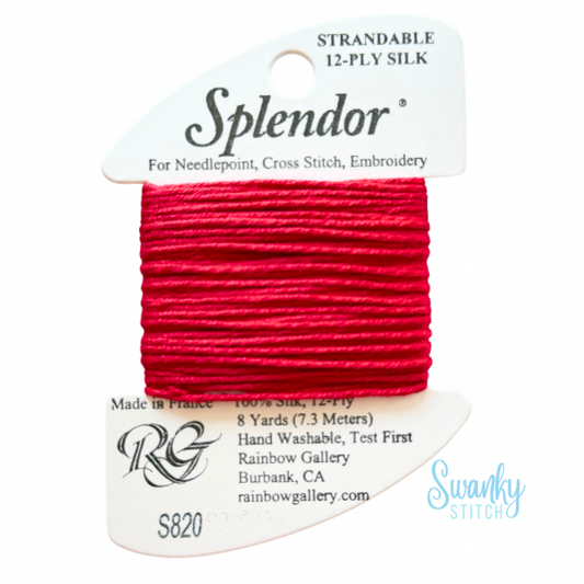 Splendor S820 Ruby Red