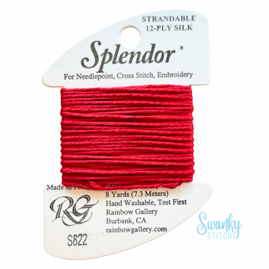 Splendor S822 Dark Red