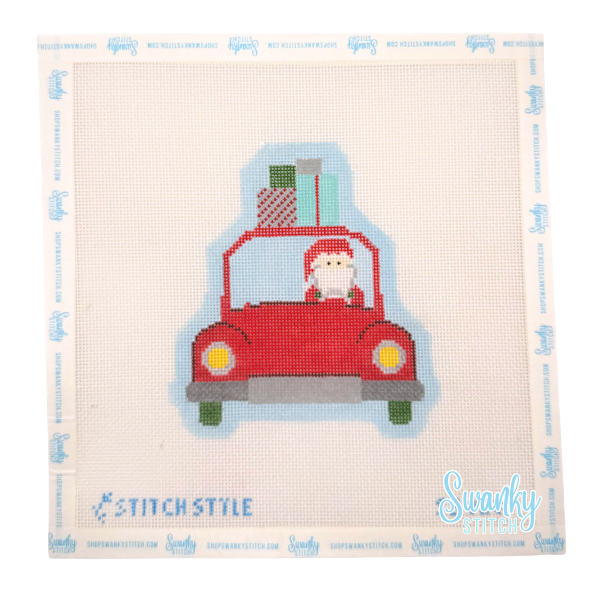 Santa in Car