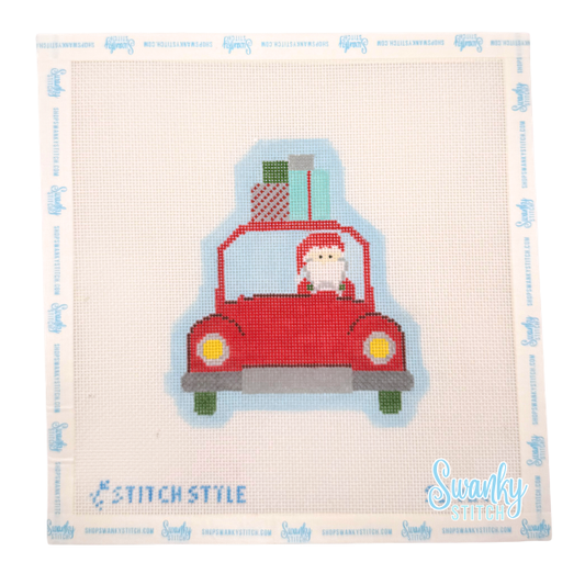 Santa in Car