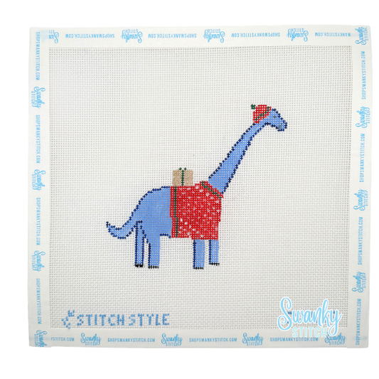 Christmas Dinosaur Brontosaurus