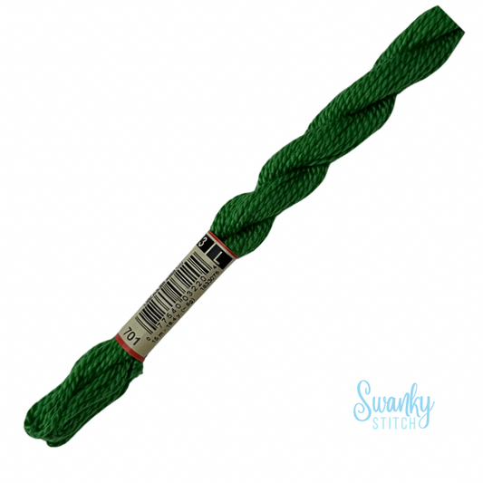 DMC 3 Pearl Cotton 701 Grass