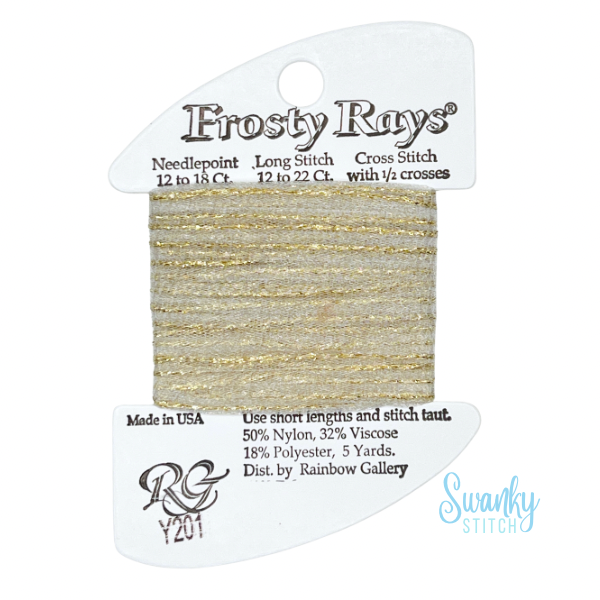 Frosty Rays Y201 Pale Gold Ice