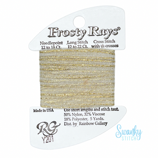 Frosty Rays Y201 Pale Gold Ice