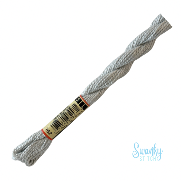 DMC 3 Pearl Cotton 762 Pearl Grey