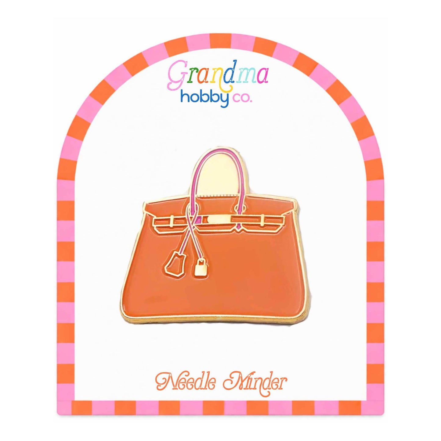 Orange Bag Needle Minder
