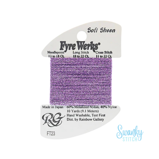 Fyre Werks Soft Sheen FT23 Lite Purple