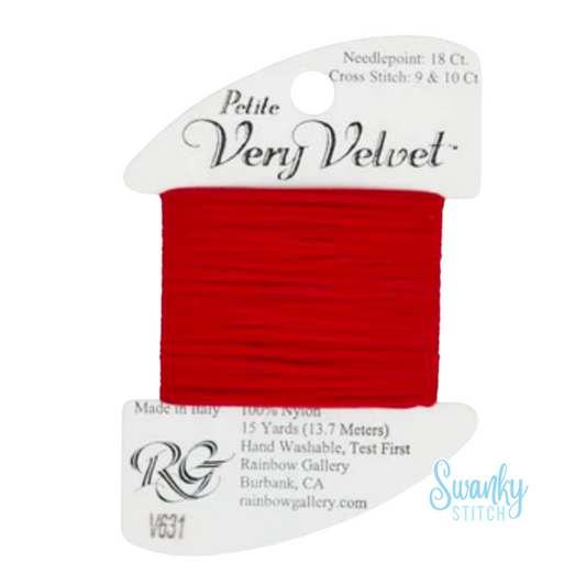 Petite Very Velvet V631 Christmas Red