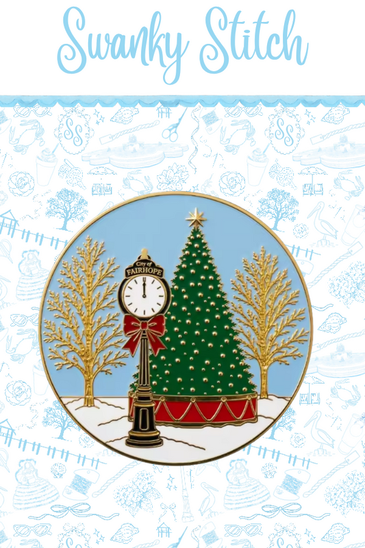 Fairhope Christmas Clock Needle Minder