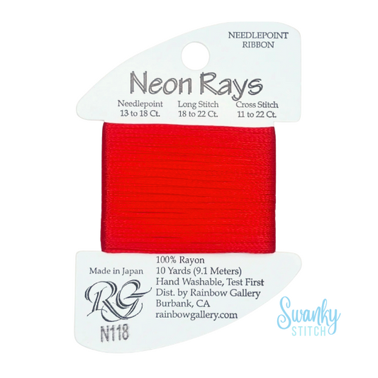 Neon Rays N118 Christmas Red