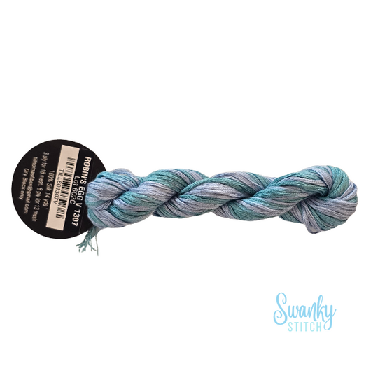 Planet Earth Ply Silk Variegated 1307V Robin's Egg