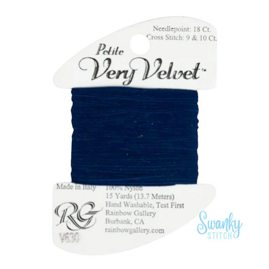 Petite Very Velvet V642 Navy Blue