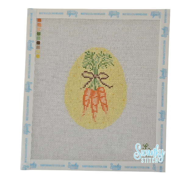 Carrot Bundle Easter Egg Canvas