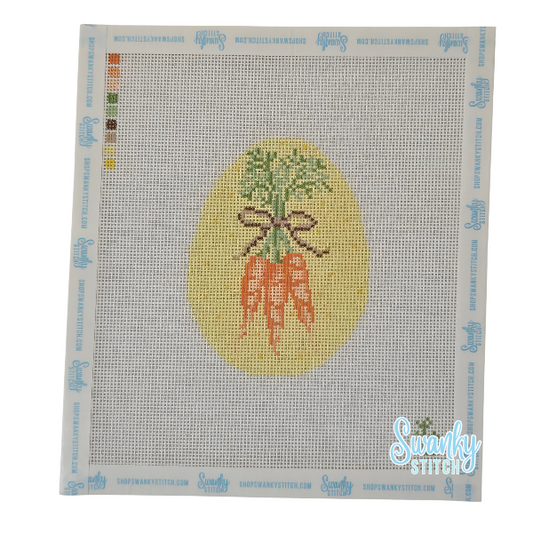 Carrot Bundle Easter Egg Canvas