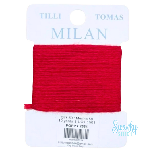 Milan Cards 2554 Poppy