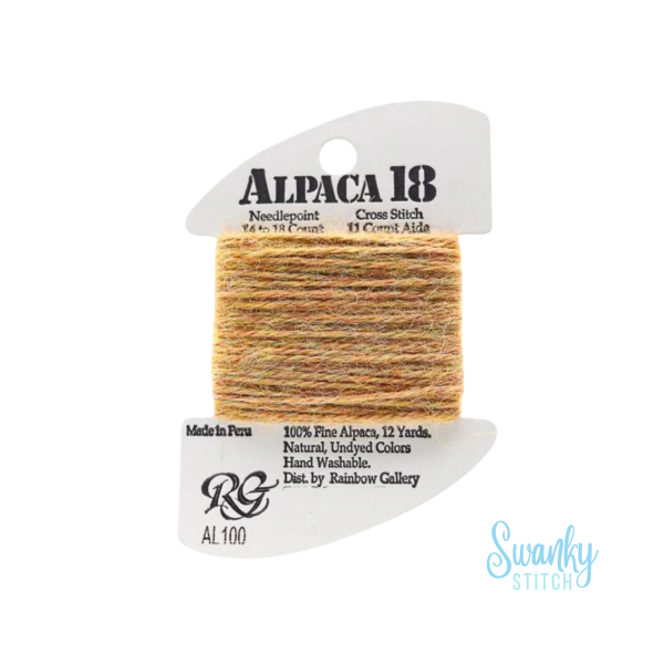 Alpaca 18 AL100 Oat Straw