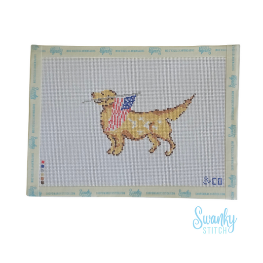 American Flag Retriever