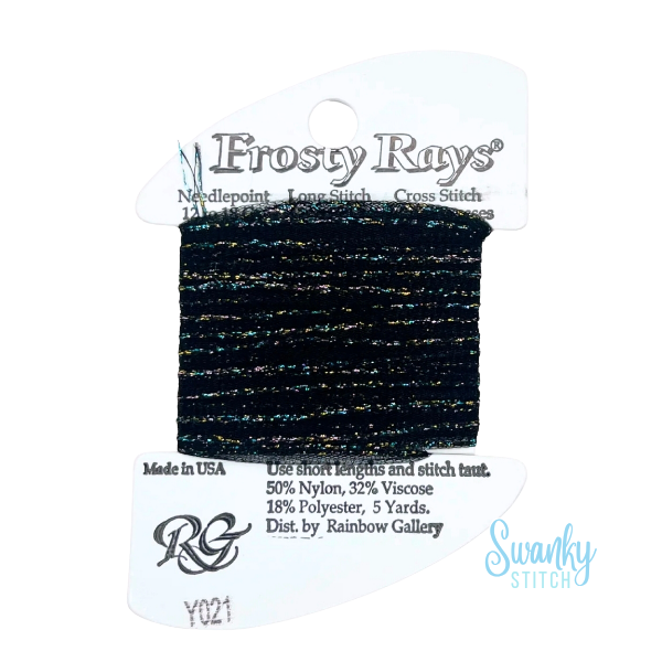 Frosty Rays Y021 Black Multi Gloss