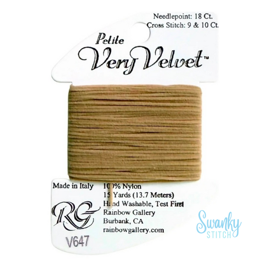 Petite Very Velvet V647 Medium Beige