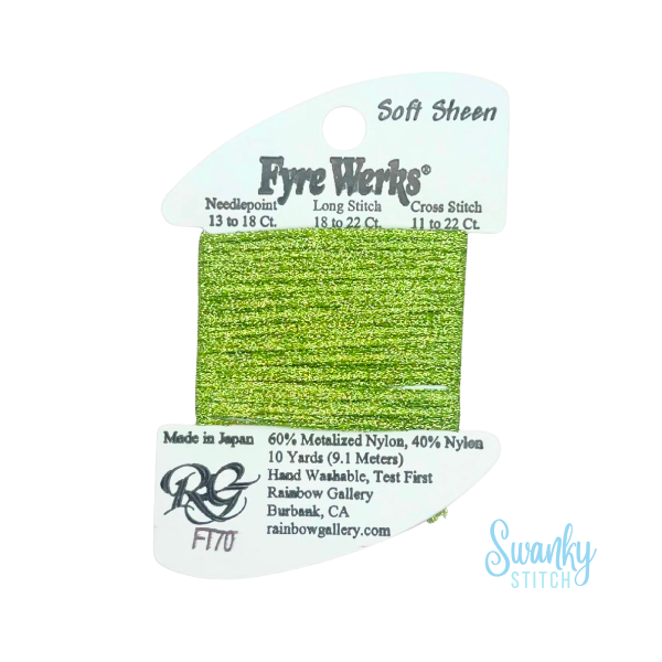 Fyre Werks Soft Sheen FT70 Chartreuse