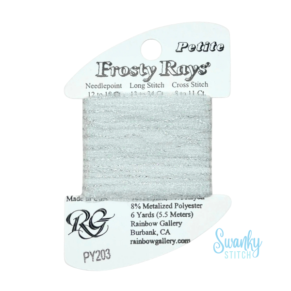 Petite Frosty Rays PY203 Silver Ice