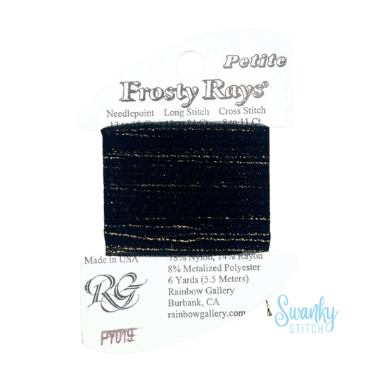 Petite Frosty Rays PY021 Black Multi Gloss