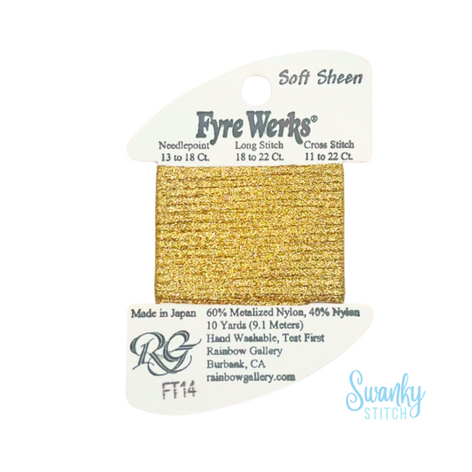 Fyre Werks Soft Sheen FT14 Vatican Gold