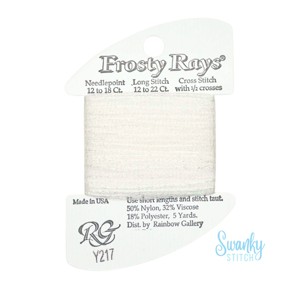 Frosty Rays Y217 White Pearl Ice