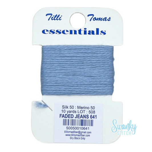 Essentials Cards 641 Faded Jeans