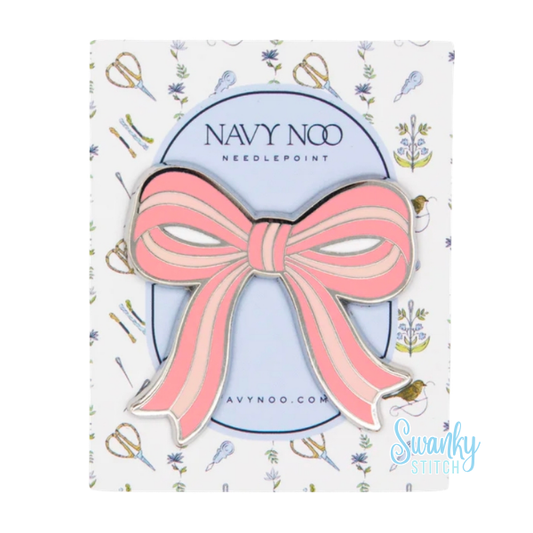 Pink Bow Needle Minder