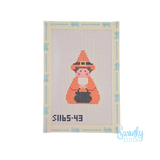 Orange Witch Angel