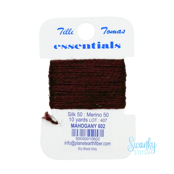 Essentials Cards 602 Mahogany