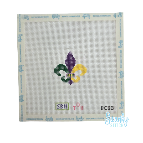 Fleur de Lis Bag Charm