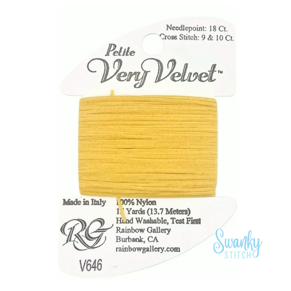 Petite Very Velvet V646 Medium Yellow