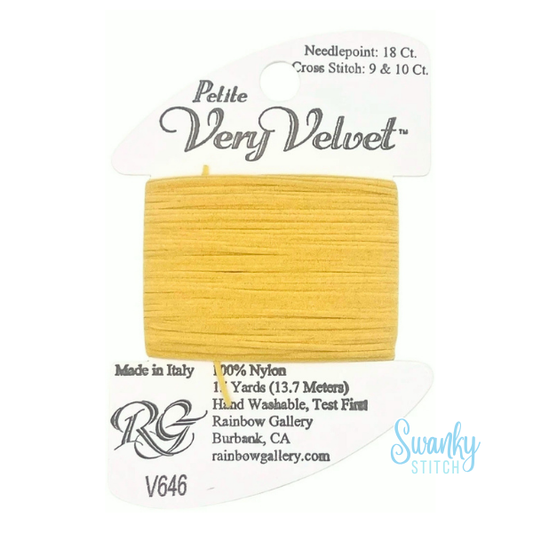 Petite Very Velvet V646 Medium Yellow