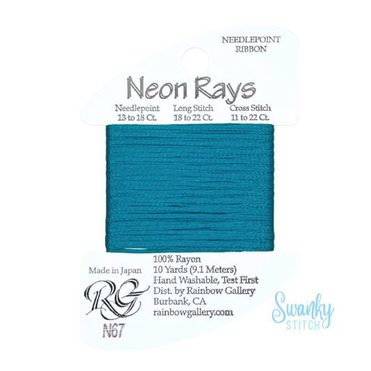 Neon Rays N67 Dark Teal